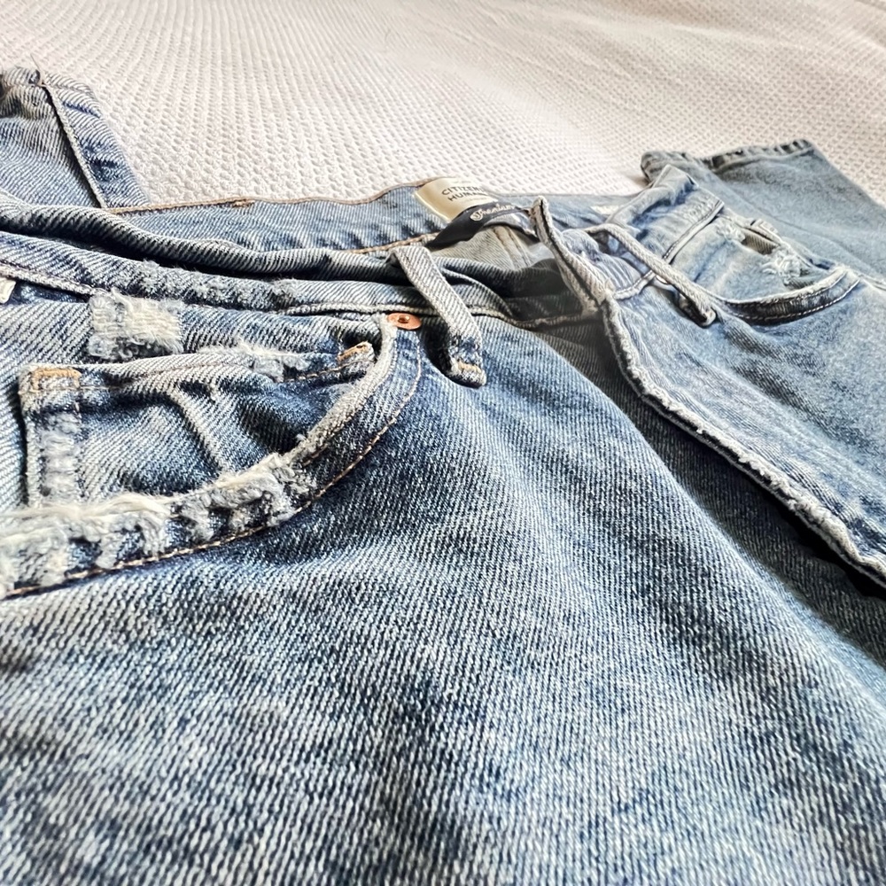 Coh racer jeans size 25 but feels like 26–27
